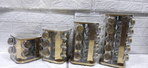 جاادویه چرخشی طلایی مدل مربع