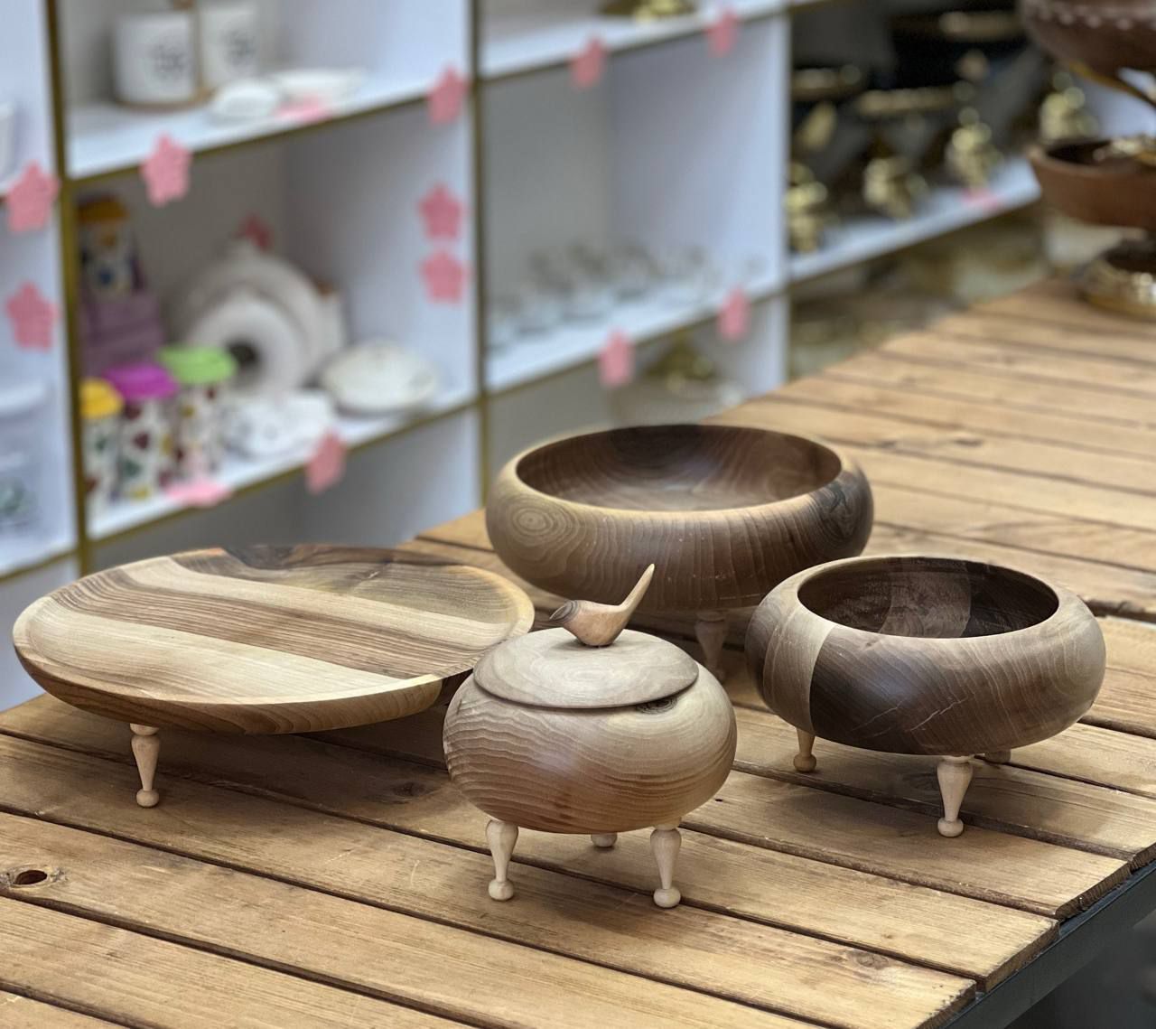 ست پذیرایی چوب گردو