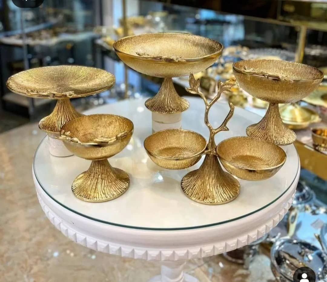 سرویس پذیرایی ۵ تیکه خط دار