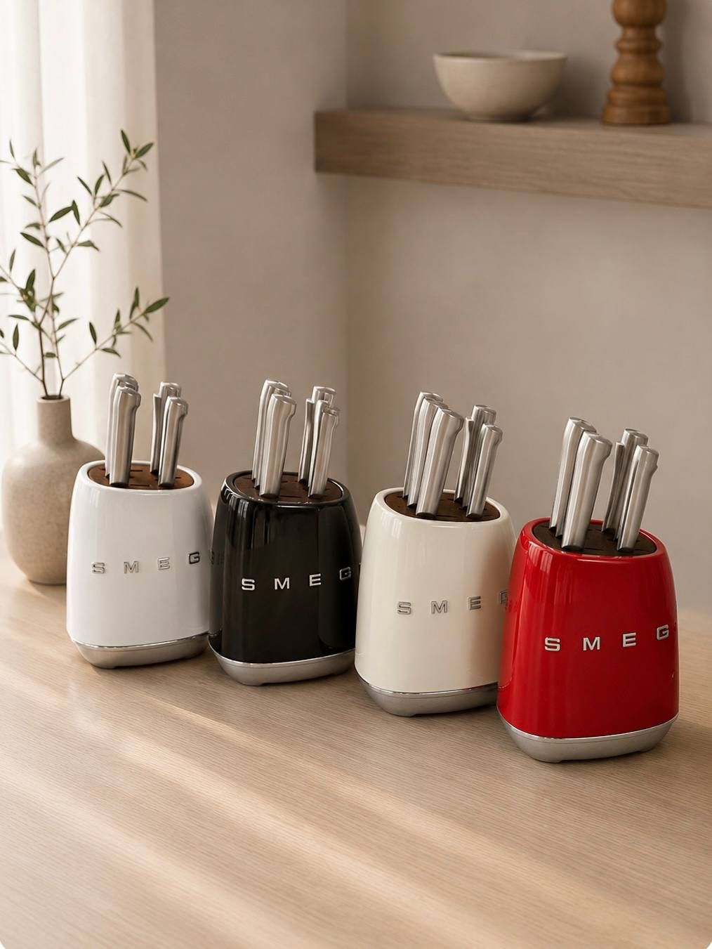 سرویس کارد SMEG  بالاترین کیفیت
