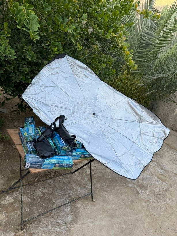 چتر آفتابگیر خودرو