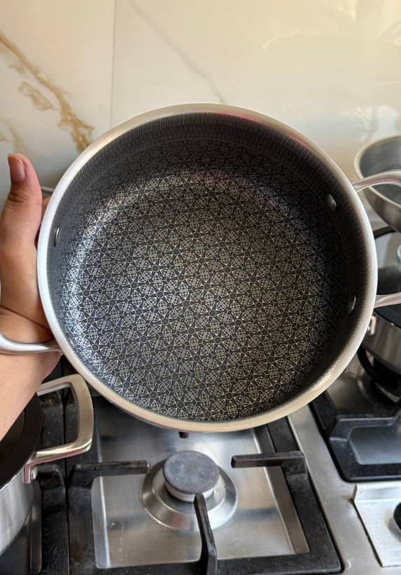 سرویس استیل 9پاچه لیزری برند یلکن آلمان