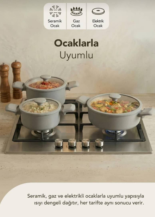 سرویس قابلمه و ماهیتابه کریستالی