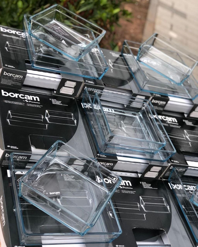 شارژ مجدد پرفروش ترین تابه های مربع و مستطیل جفتی borcam محصول Paşabahçe ترکیه🇹🇷🇹🇷🇹🇷