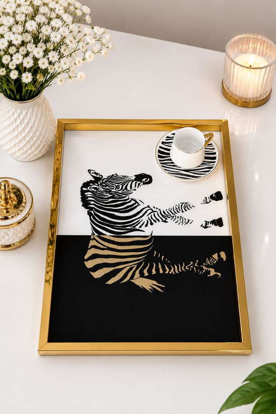 سینی پذیرایی zebra محصول ترکیه🇹🇷🇹🇷🇹🇷