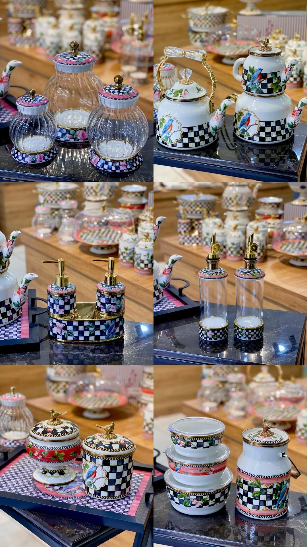 سری کامل ست پذیرایی جدید از کالکشن paradisa محصول miss Betty ترکیه