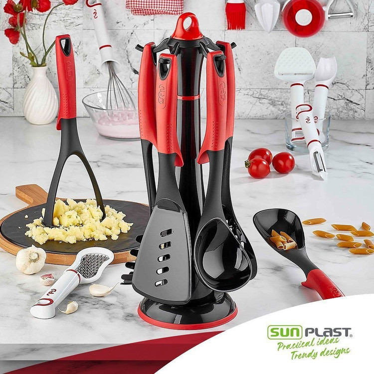 ست کفگیر و ملاقه Utersil محصول sun cook ترکیه🇹🇷🇹🇷🇹🇷