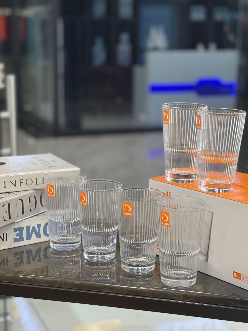 شارژ مجدد لیوان مخروطی شیاردار He mu محصول وارداتی
