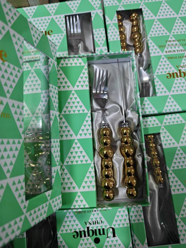  کارد چنگال مرواریدی