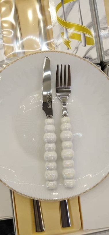  کارد چنگال مرواریدی