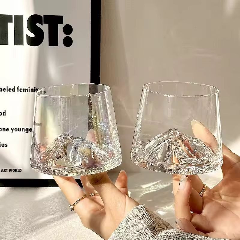نیم لیوان کوه یخ محصول وارداتی Deli Glass