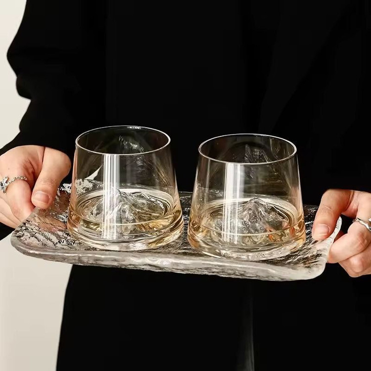 نیم لیوان کوه یخ محصول وارداتی Deli Glass