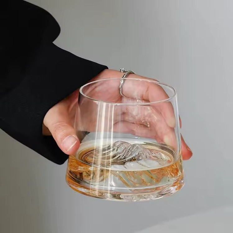 نیم لیوان کوه یخ محصول وارداتی Deli Glass