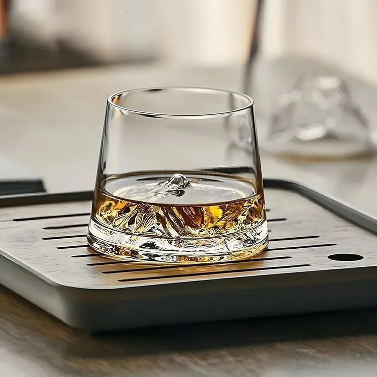 نیم لیوان کوه یخ محصول وارداتی Deli Glass