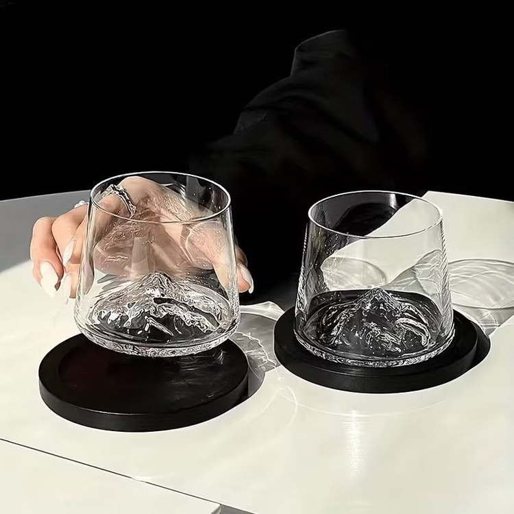 نیم لیوان کوه یخ محصول وارداتی Deli Glass