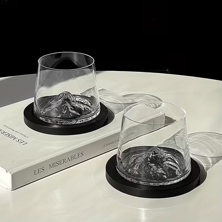 نیم لیوان کوه یخ محصول وارداتی Deli Glass