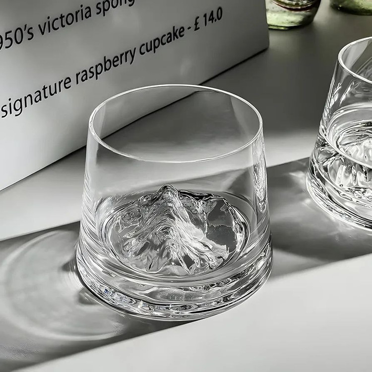 نیم لیوان کوه یخ محصول وارداتی Deli Glass