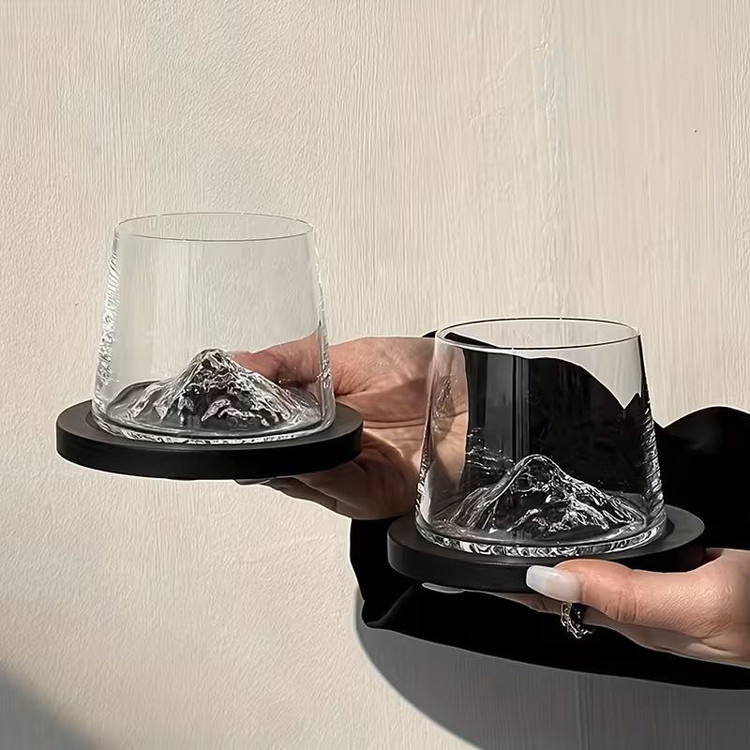 نیم لیوان کوه یخ محصول وارداتی Deli Glass