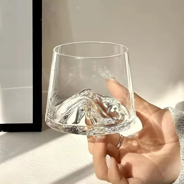 نیم لیوان کوه یخ محصول وارداتی Deli Glass