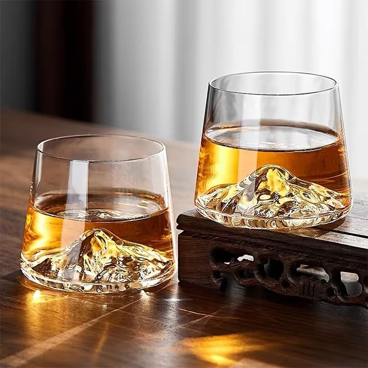 نیم لیوان کوه یخ محصول وارداتی Deli Glass
