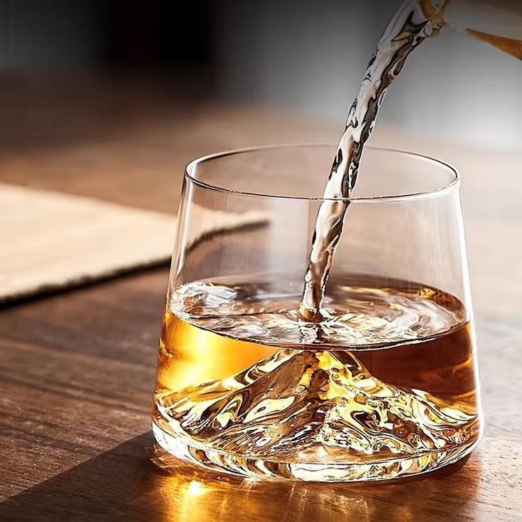 نیم لیوان کوه یخ محصول وارداتی Deli Glass