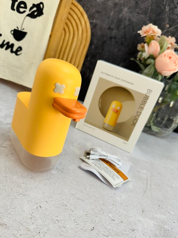 🦆 فومساز اتوماتیک طرح اردک 🫧💛