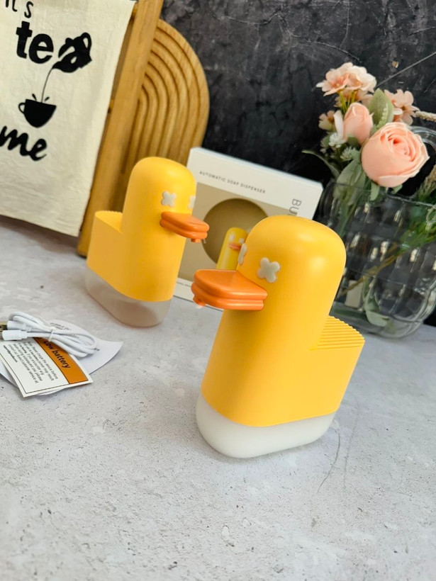 🦆 فومساز اتوماتیک طرح اردک 🫧💛
