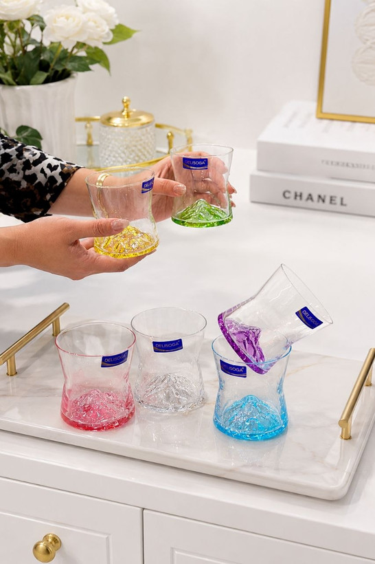 نیم لیوان کوه یخ محصول وارداتی Deli Glass