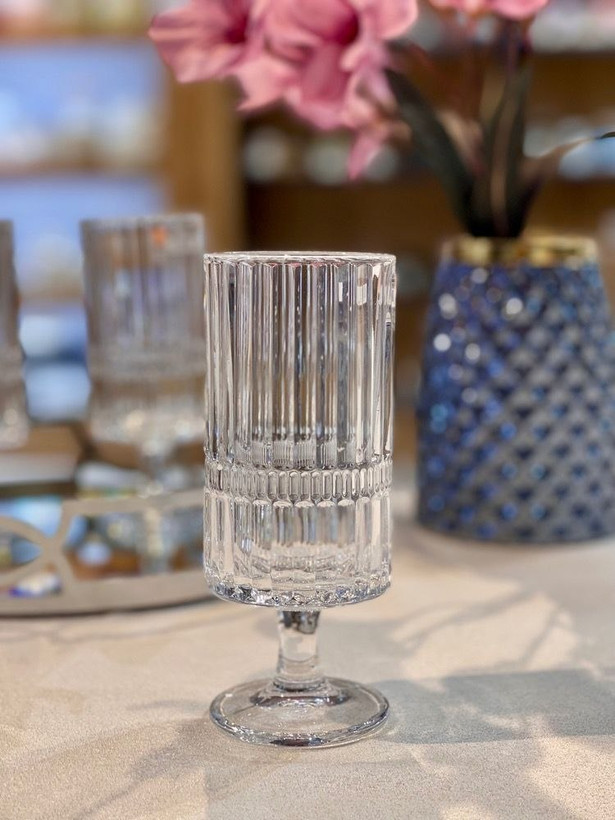 گیلاس و دسر خوری دیواره بلند محصول Deli Glass