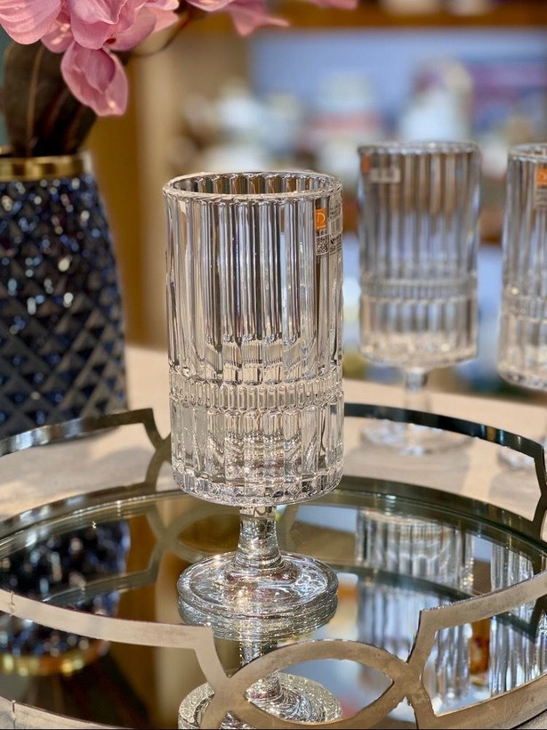 گیلاس و دسر خوری دیواره بلند محصول Deli Glass