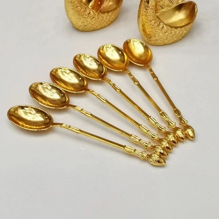 قاشق چای خوری طرح قو