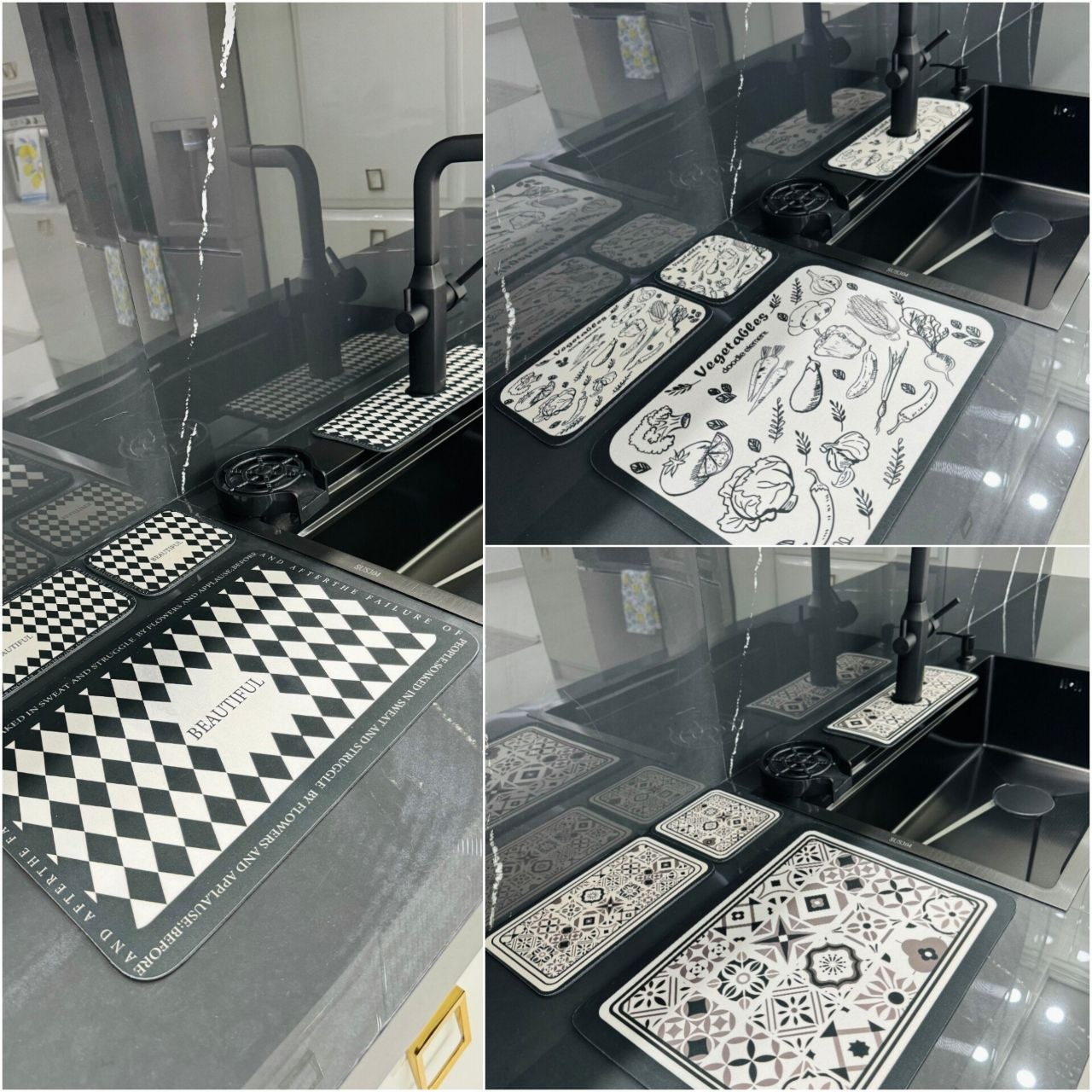 ✨ ست نم‌گیر ۴ تکه ✨ شیک، کاربردی و مینیمال