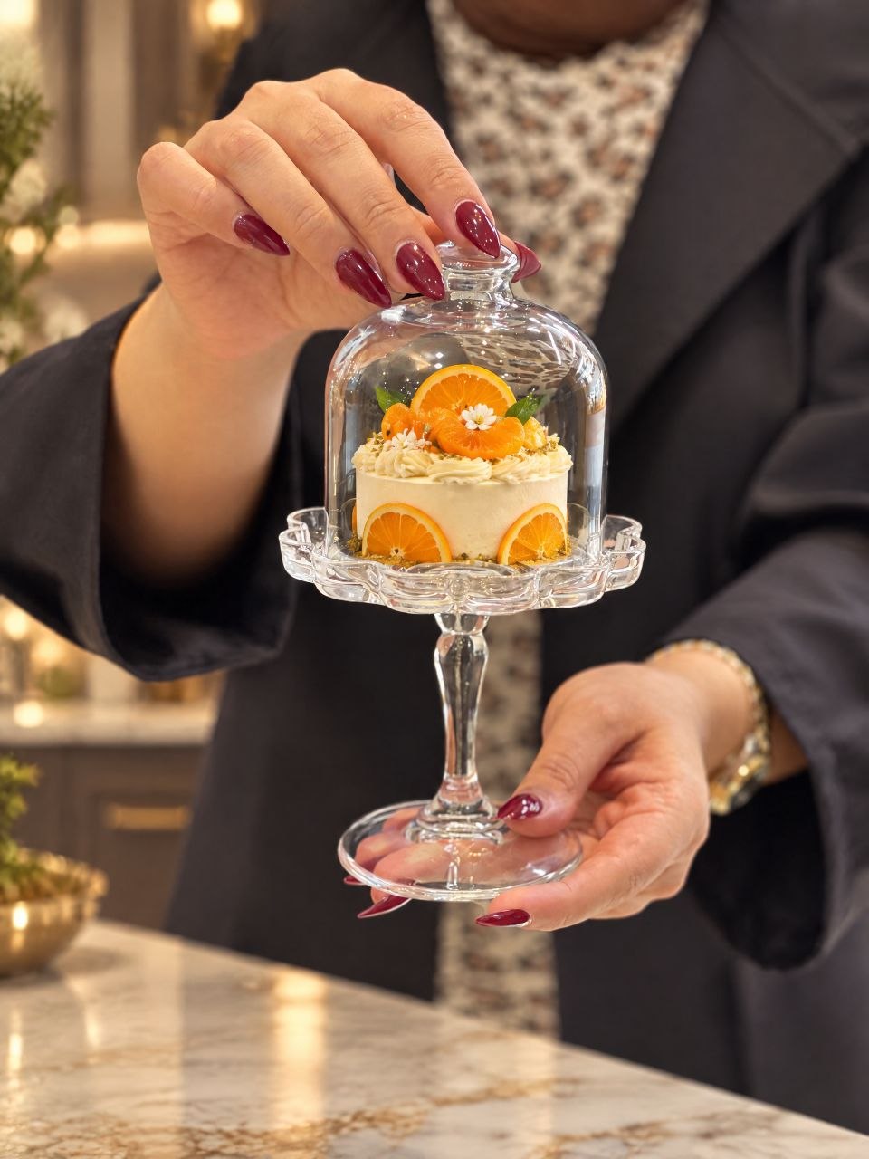 کاپ کیک پایه دار Mini Pattiserie محصول Paşabahçe ترکیه🇹🇷🇹🇷🇹🇷