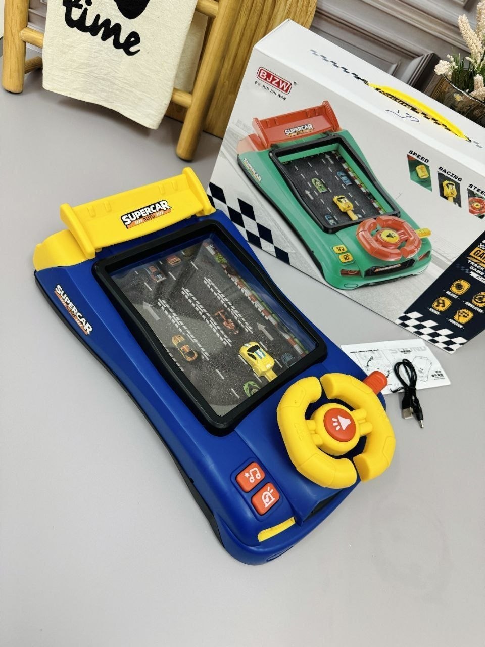 ماشین بازی بچگونه😎🚘