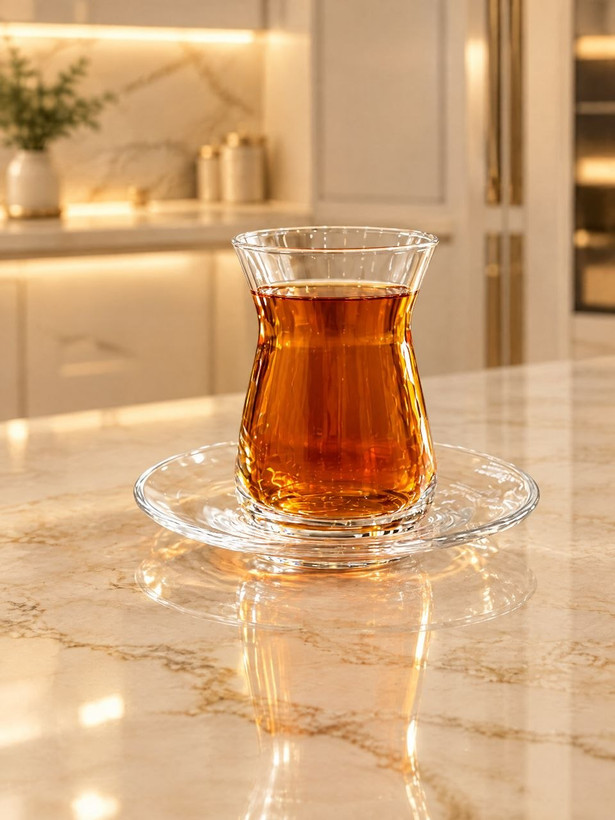 استکان نعلبکی İrem محصول Paşabahçe ترکیه🇹🇷🇹🇷🇹🇷