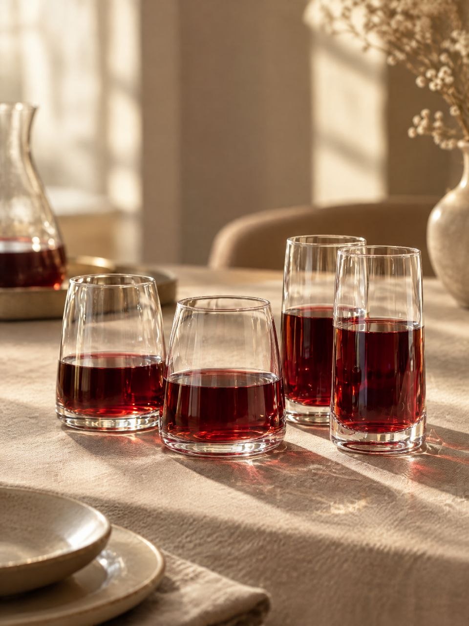 لیوان و نیم لیوان pinot محصول Paşabahçe ترکیه🇹🇷🇹🇷🇹🇷